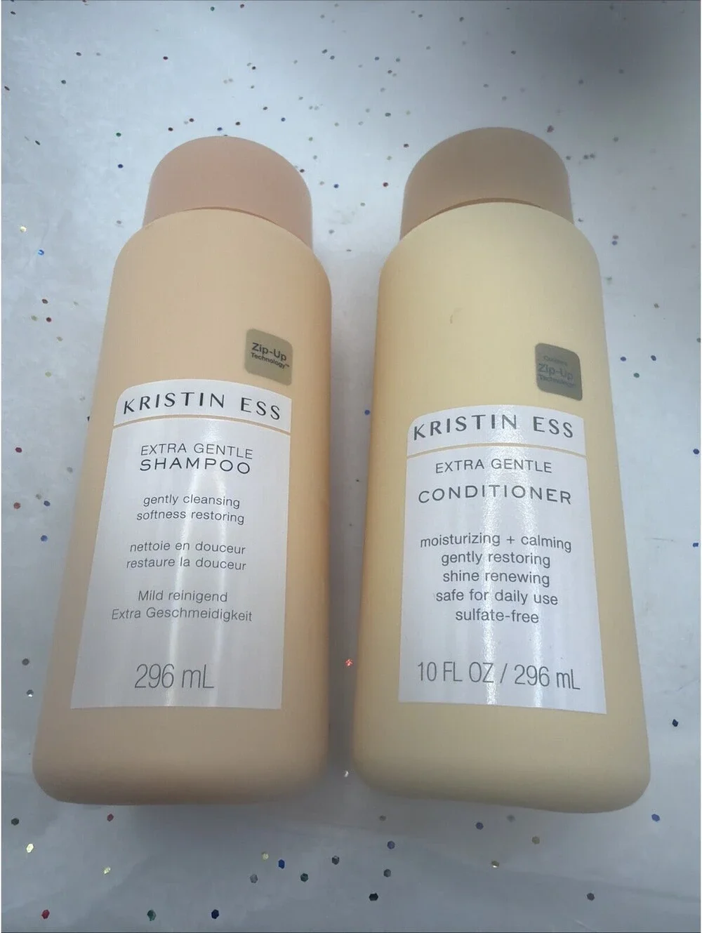 Kristin Ess Extra Gentle Shampoo & Conditioner Set 10oz Duo NWOB Salon Hair Care